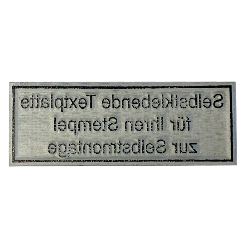 Textplatte Trodat Printy 4912 | 47 x 18 mm | selbstklebend