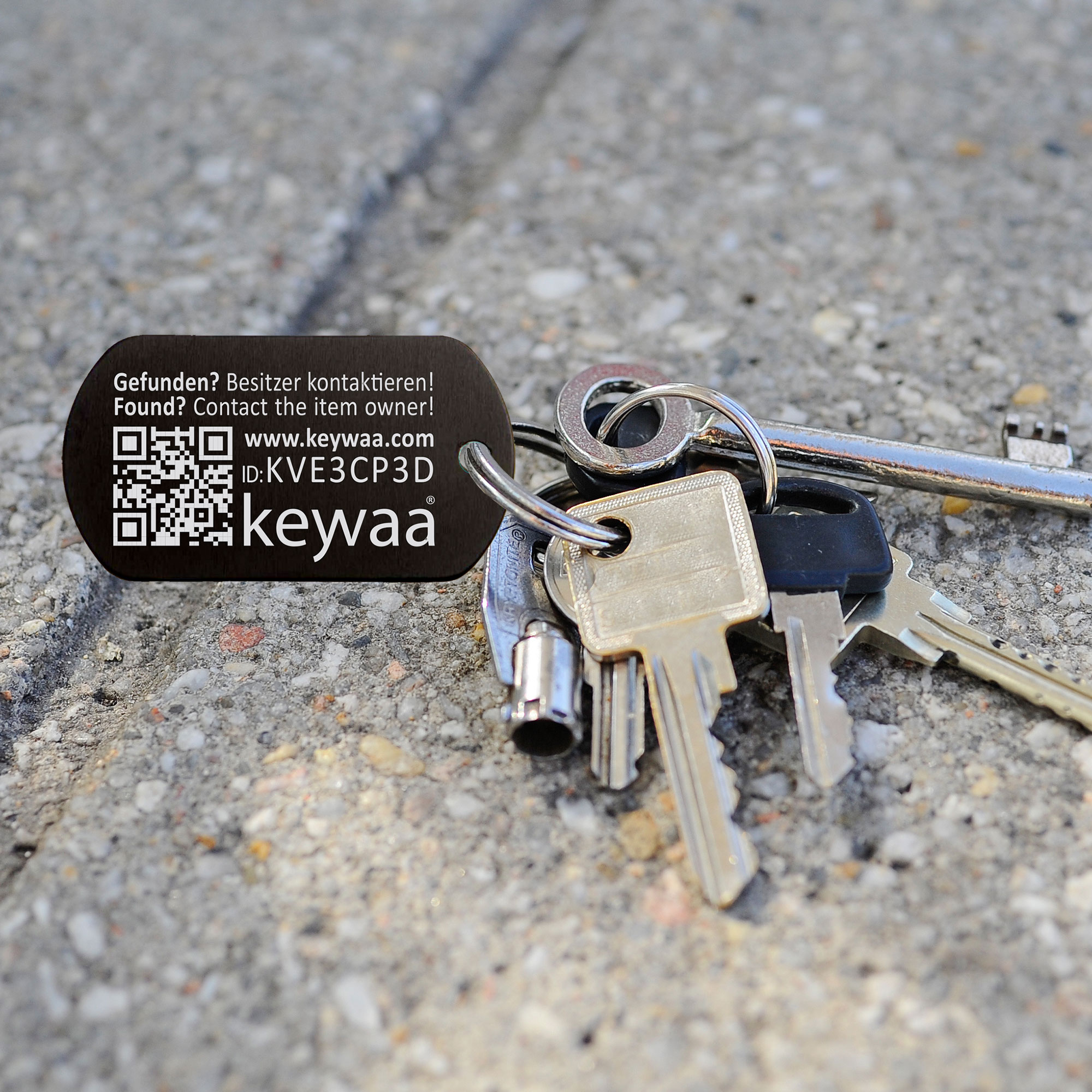 keywaa® Lost & Found Anhänger (standard)