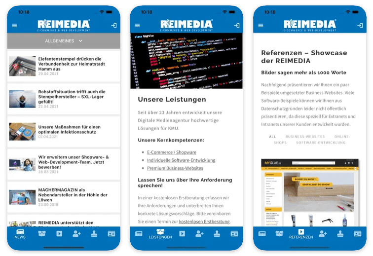 REIMEDIA-App