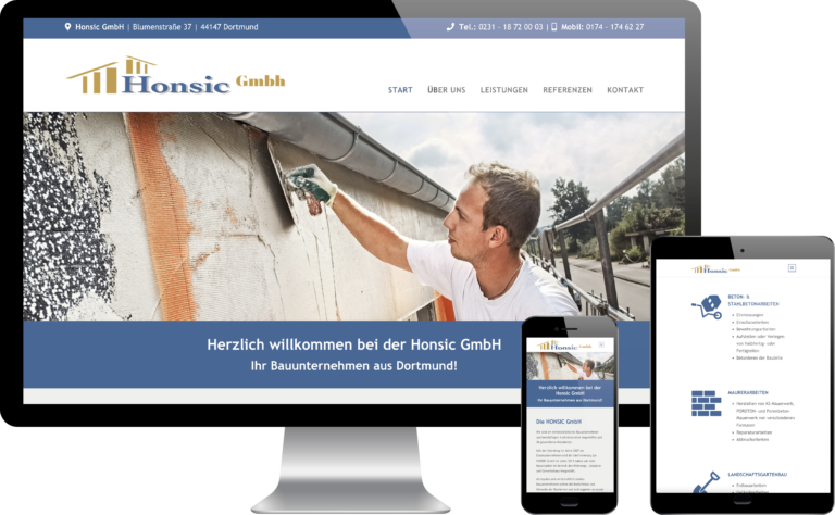 Referenz: Honsic GmbH Dortmund
